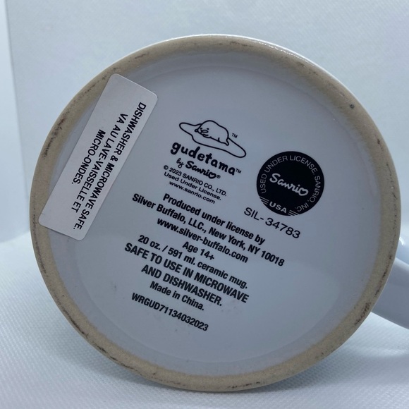 Gudetama - i don’t wanna go… - 20 oz Mug - Brand New 🍳🥚 - Picture 4 of 6